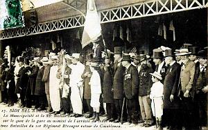 SIDI-BEL-ABBES - ACCUEIL LEGION RETOUR DE CASABLANCA